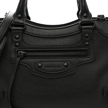 Balenciaga Grained Calfskin Neo Classic Black Hardware S City Black 8 of 12