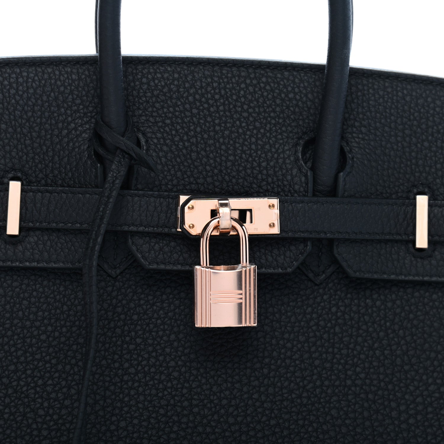 Hermes Togo Birkin 25 Black 6 of 8