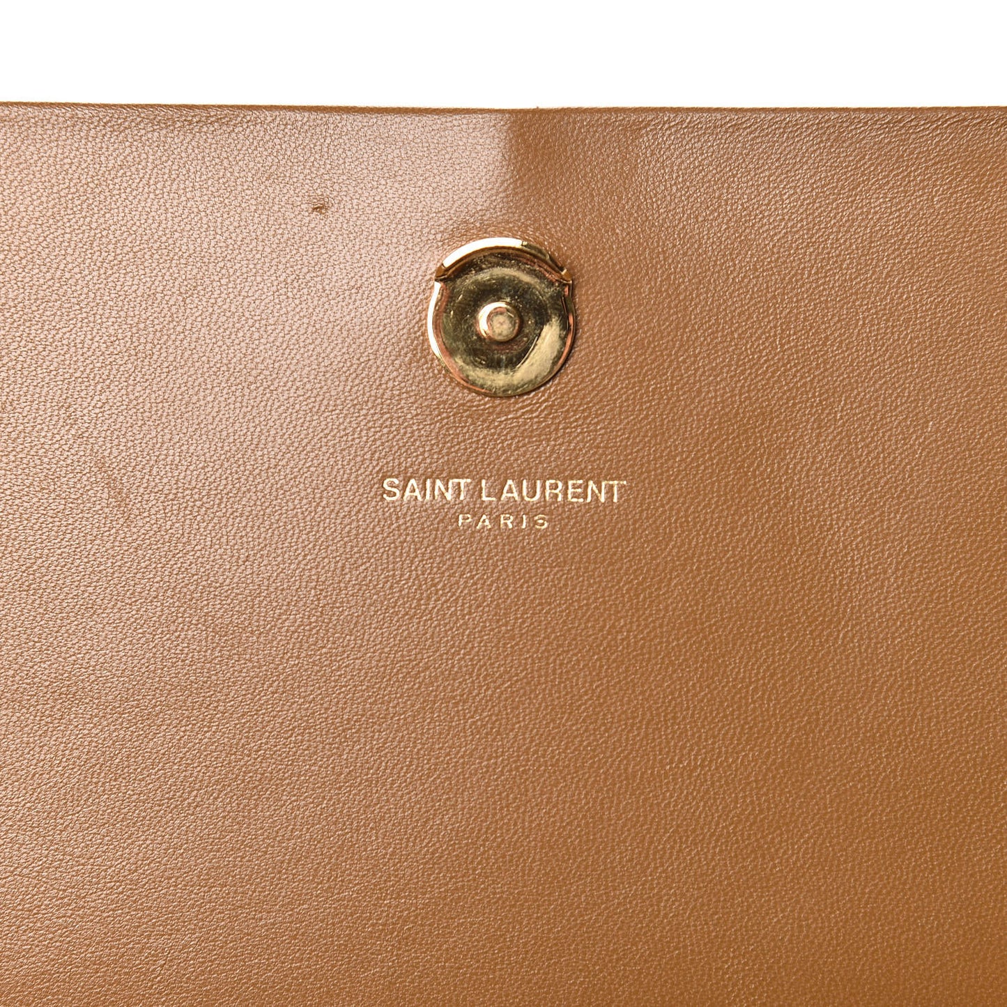 Suede Medium Classic Monogram Kate Tassel Satchel Light Ochre