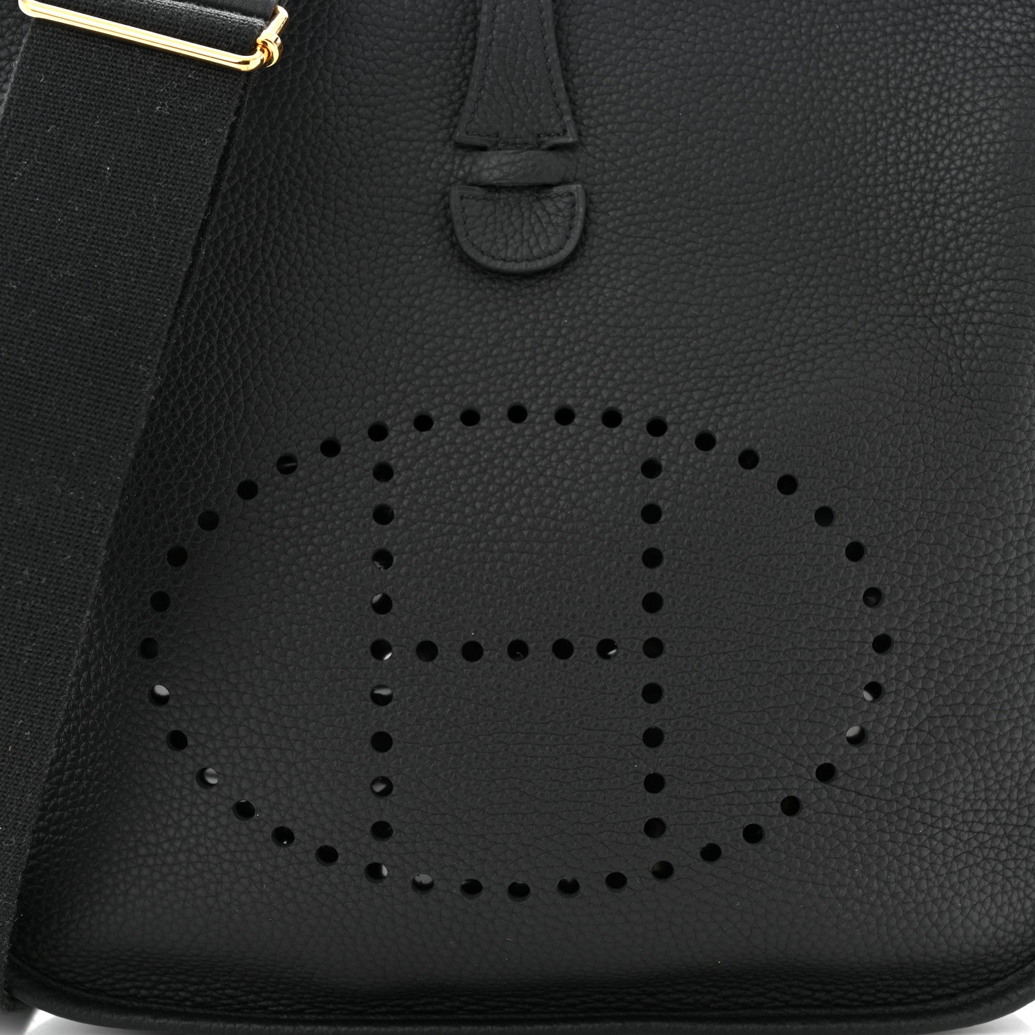 Hermes Taurillon Clemence Evelyne III PM Black 8 of 14