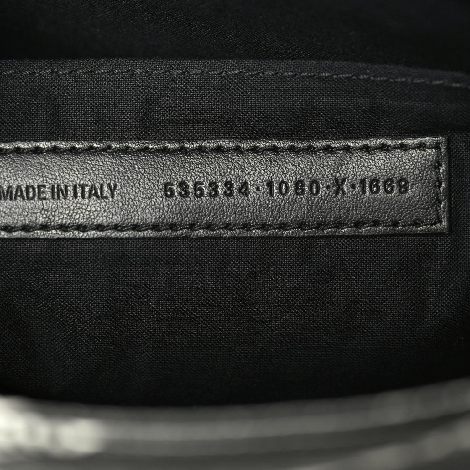 Balenciaga Coated Canvas Losange Monogram Zip Pouch Black Grey 6 of 8