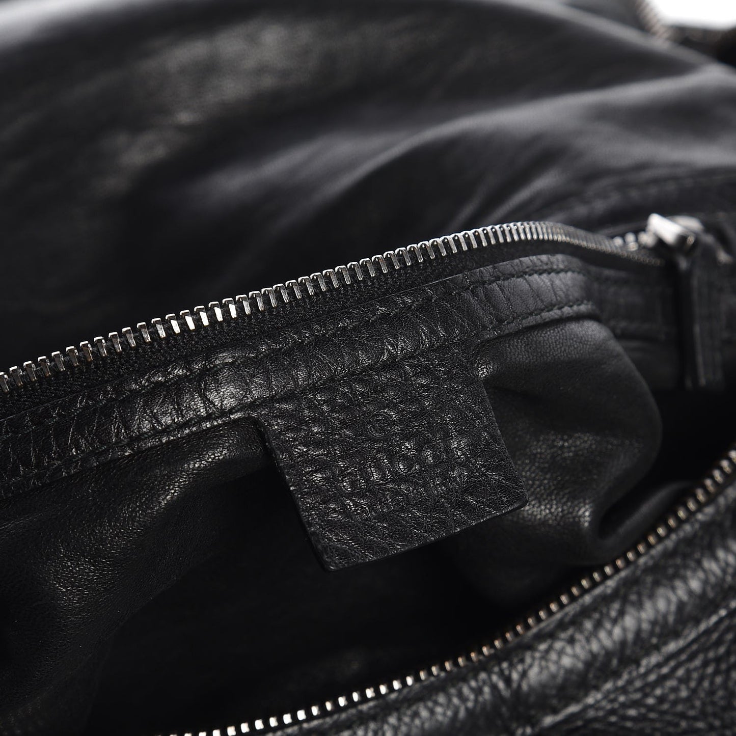 Guccissima Icon Bit Shoulder Bag Black