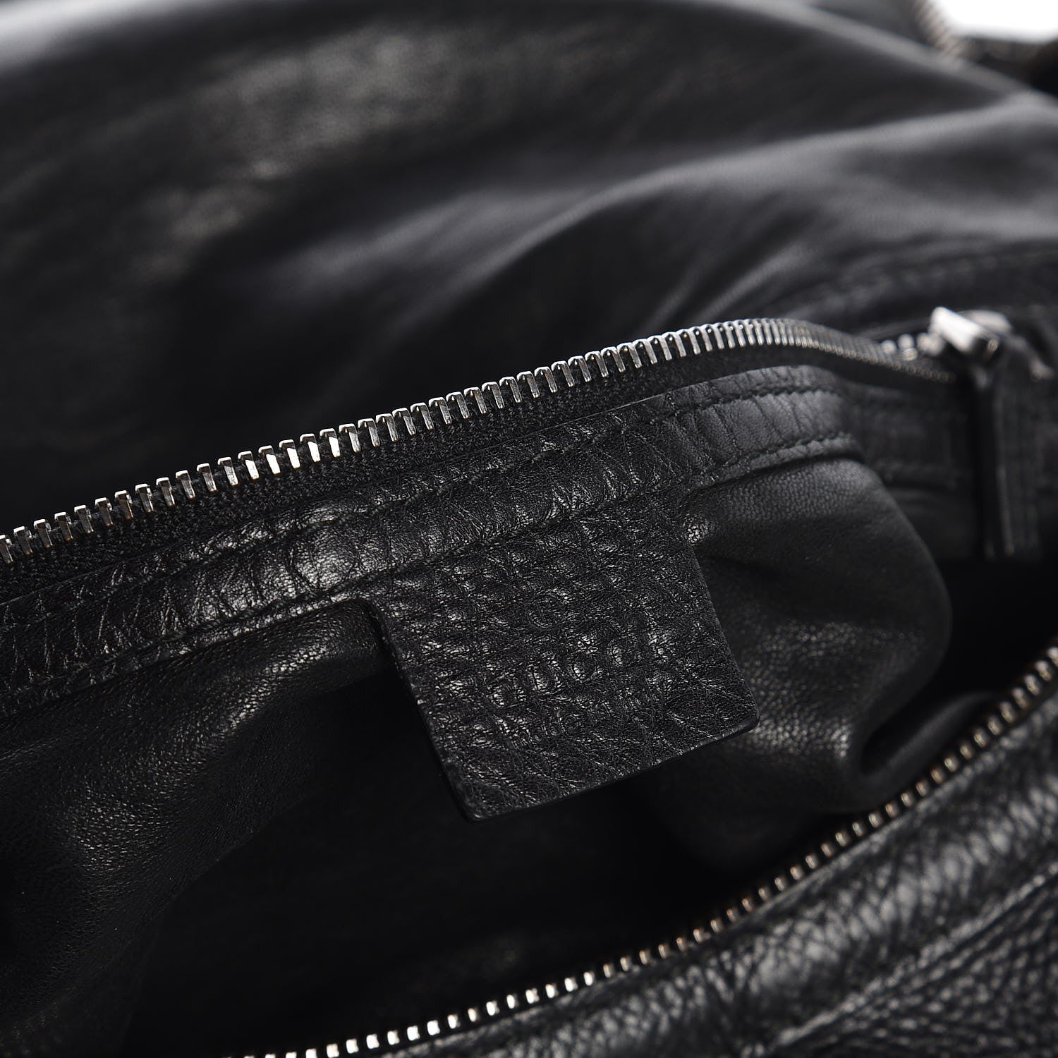 Gucci Guccissima Icon Bit Shoulder Bag Black 6 of 7