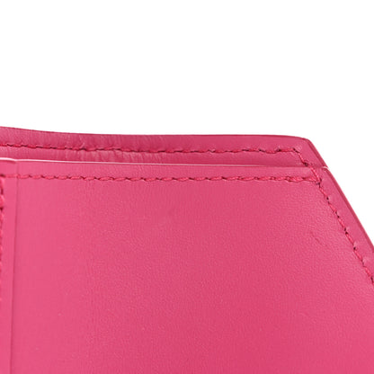 Louis Vuitton Calfskin Nanogram Embossed Victorine Wallet Rose 8 of 10
