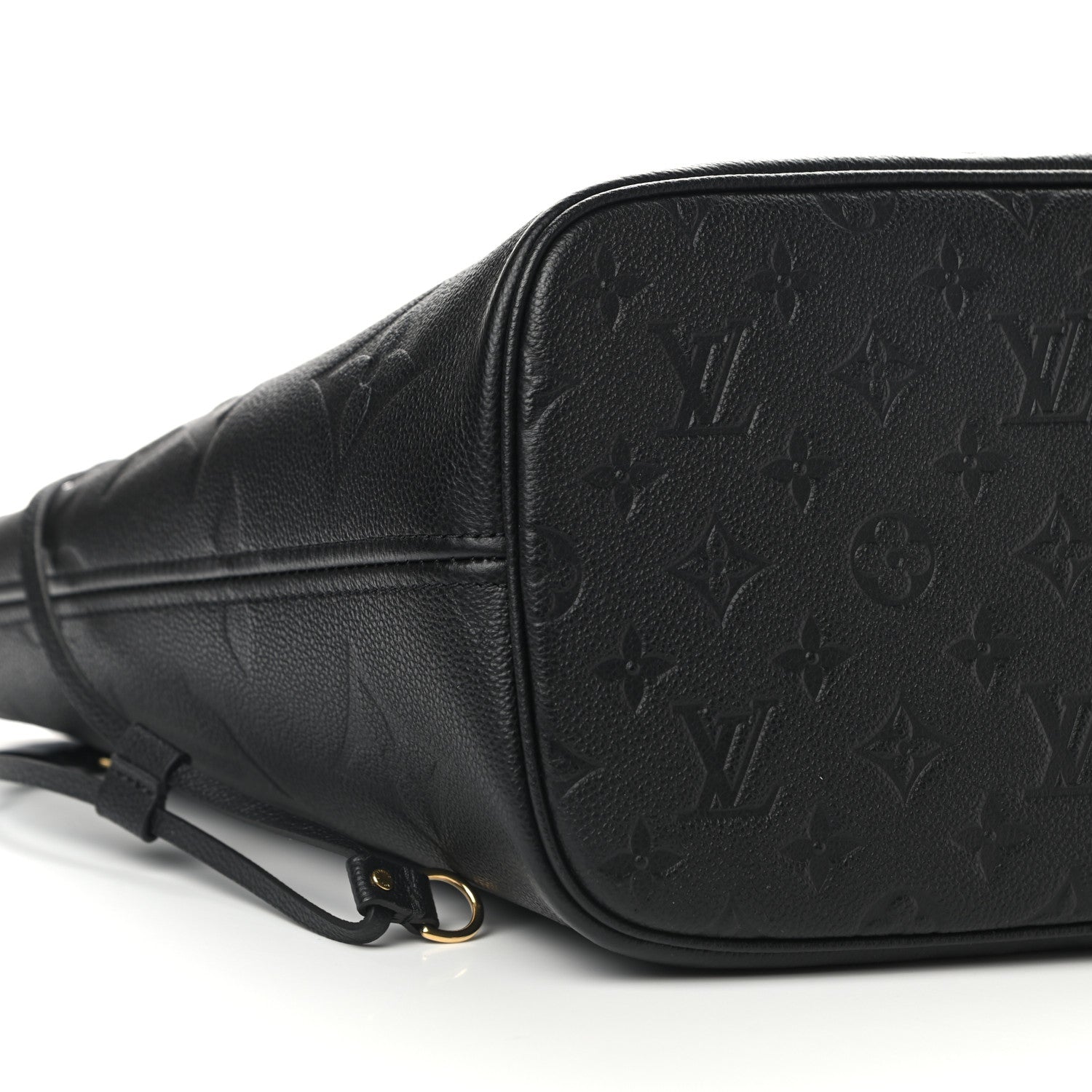 Louis Vuitton Empreinte Monogram Giant Neverfull MM Black 10 of 11