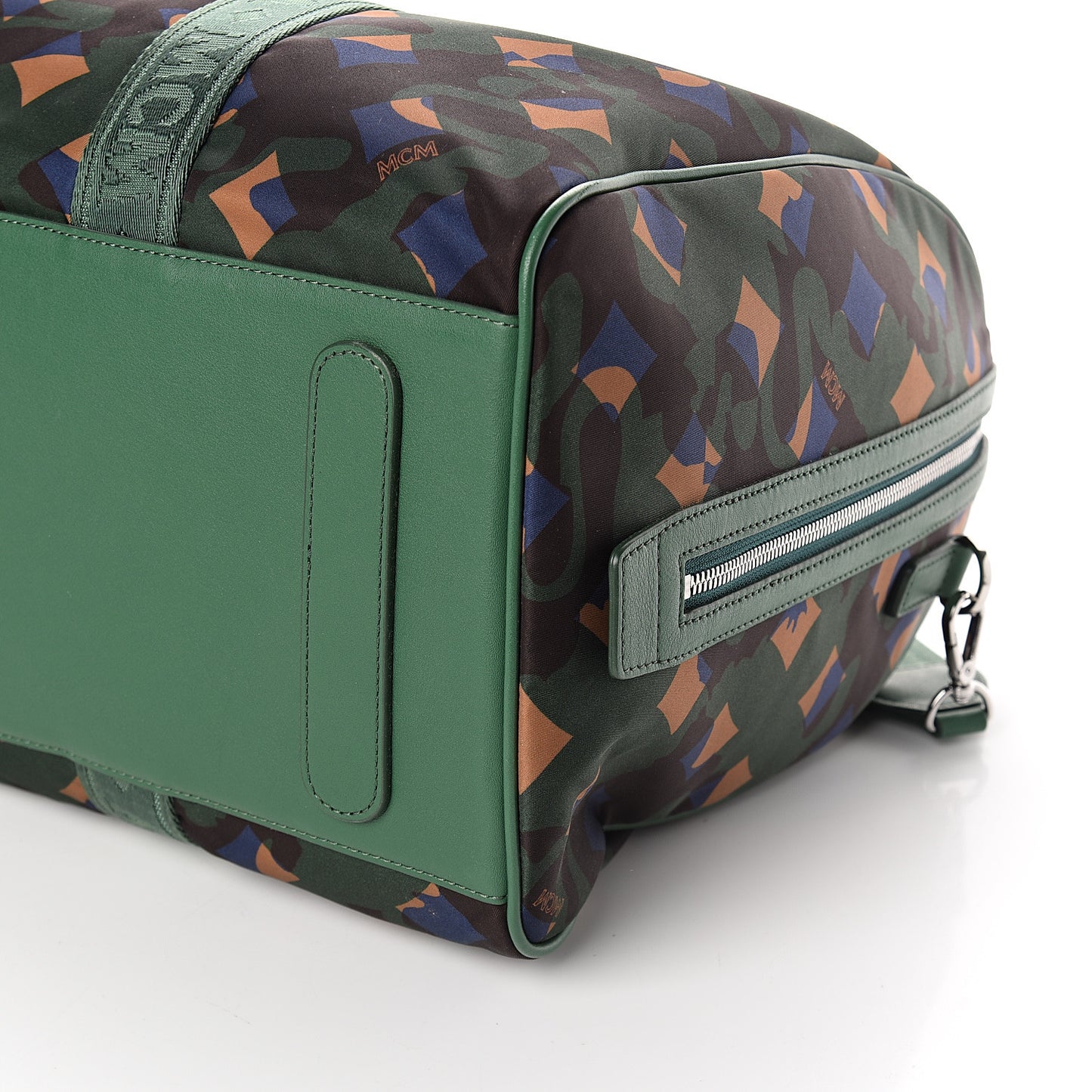 Nylon Camo Dieter Munich Weekender Bag Green