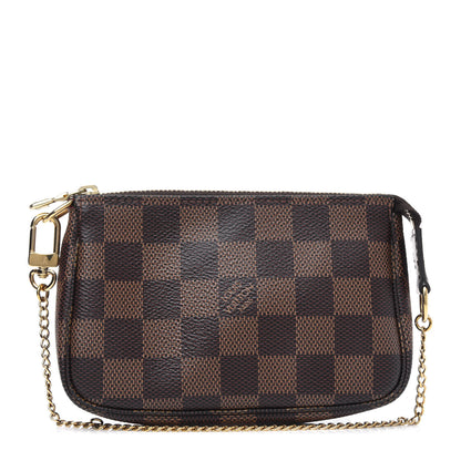 Louis Vuitton Damier Ebene Mini Pochette Accessories 1 of 5