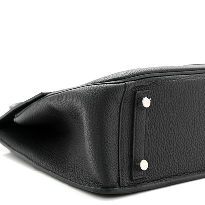 Hermes Togo Swift Birkin En Desordre Sellier 30 Black 9 of 12