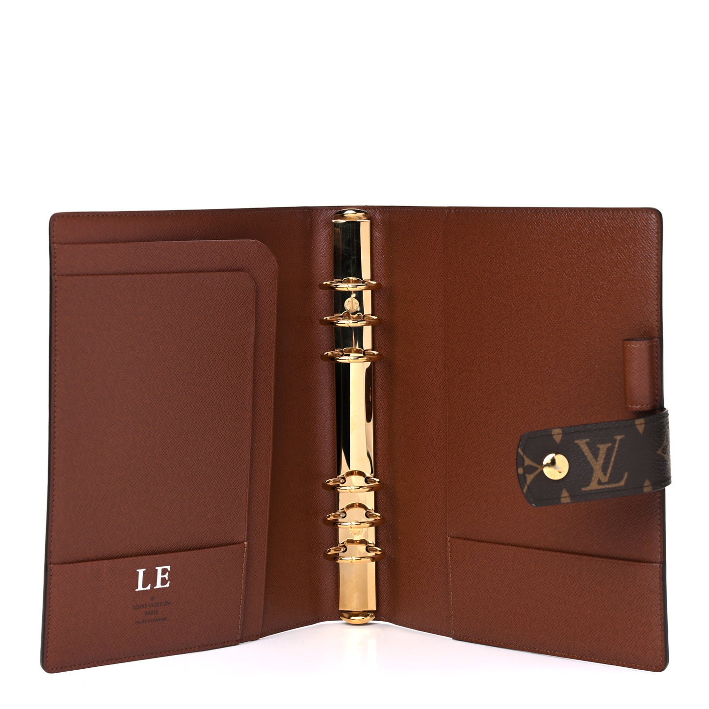 Monogram Large Ring Agenda Cover