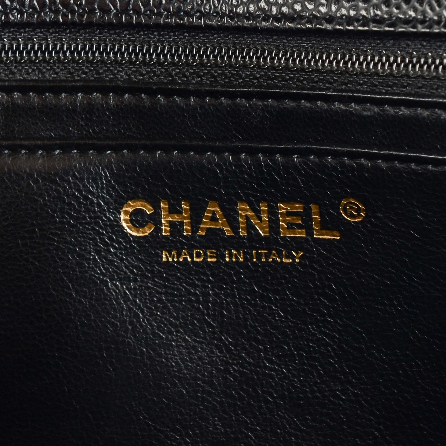 Caviar Quilted Jumbo Single Flap Black