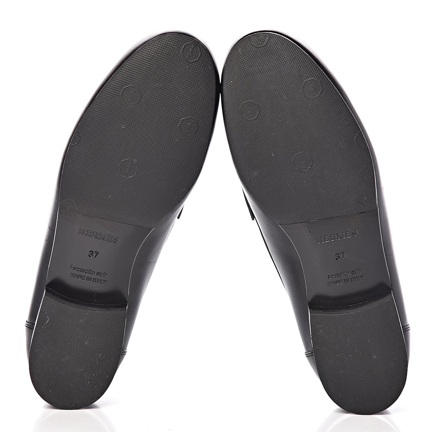 Calfskin Womens Kennedy Loafers 37 Black