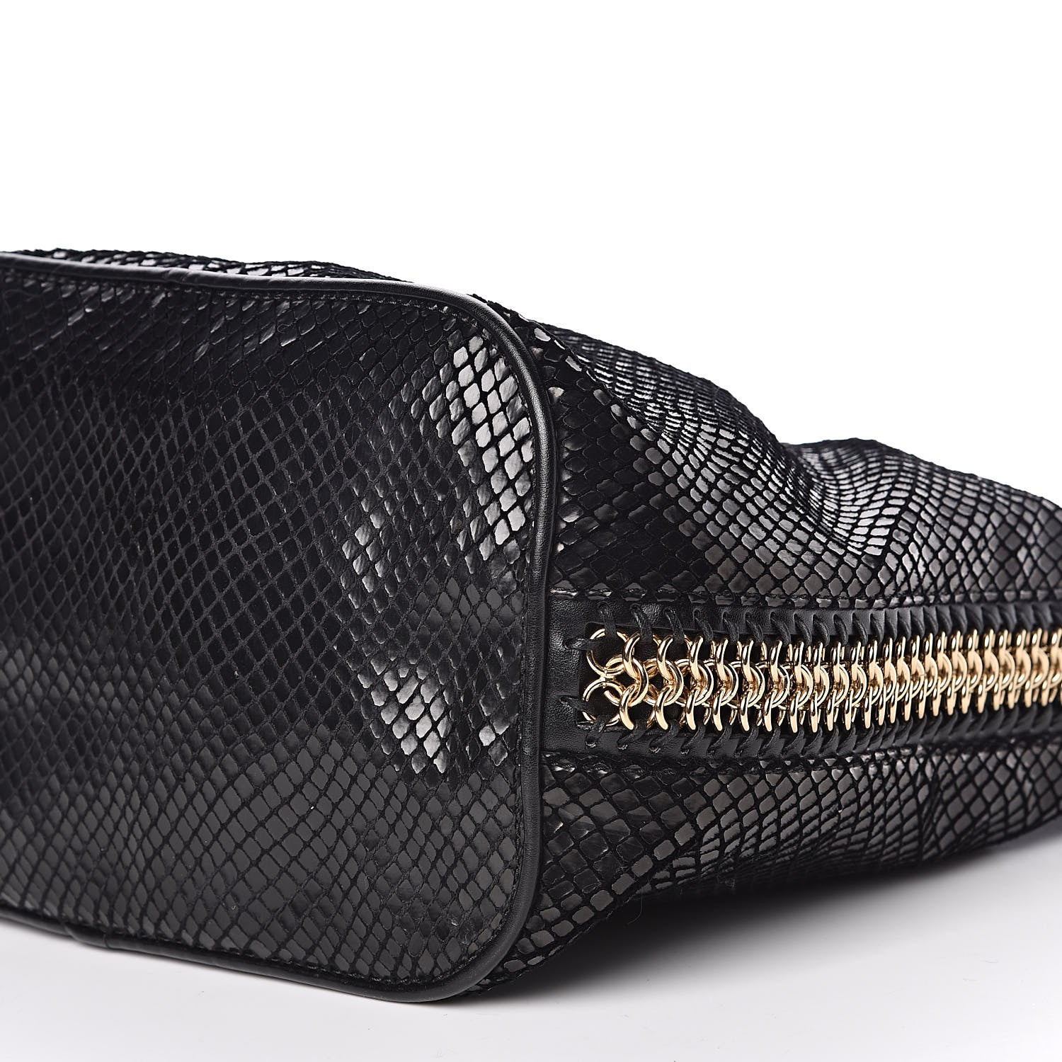 Stella McCartney Faux Python Bailey Boo Hobo Black 9 of 10
