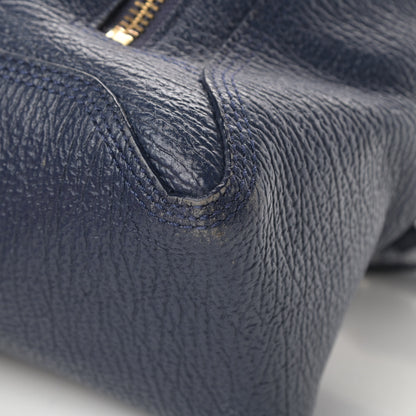 3.1 Phillip Lim Textured Calfskin Large Pashli Satchel Ink 9 of 17