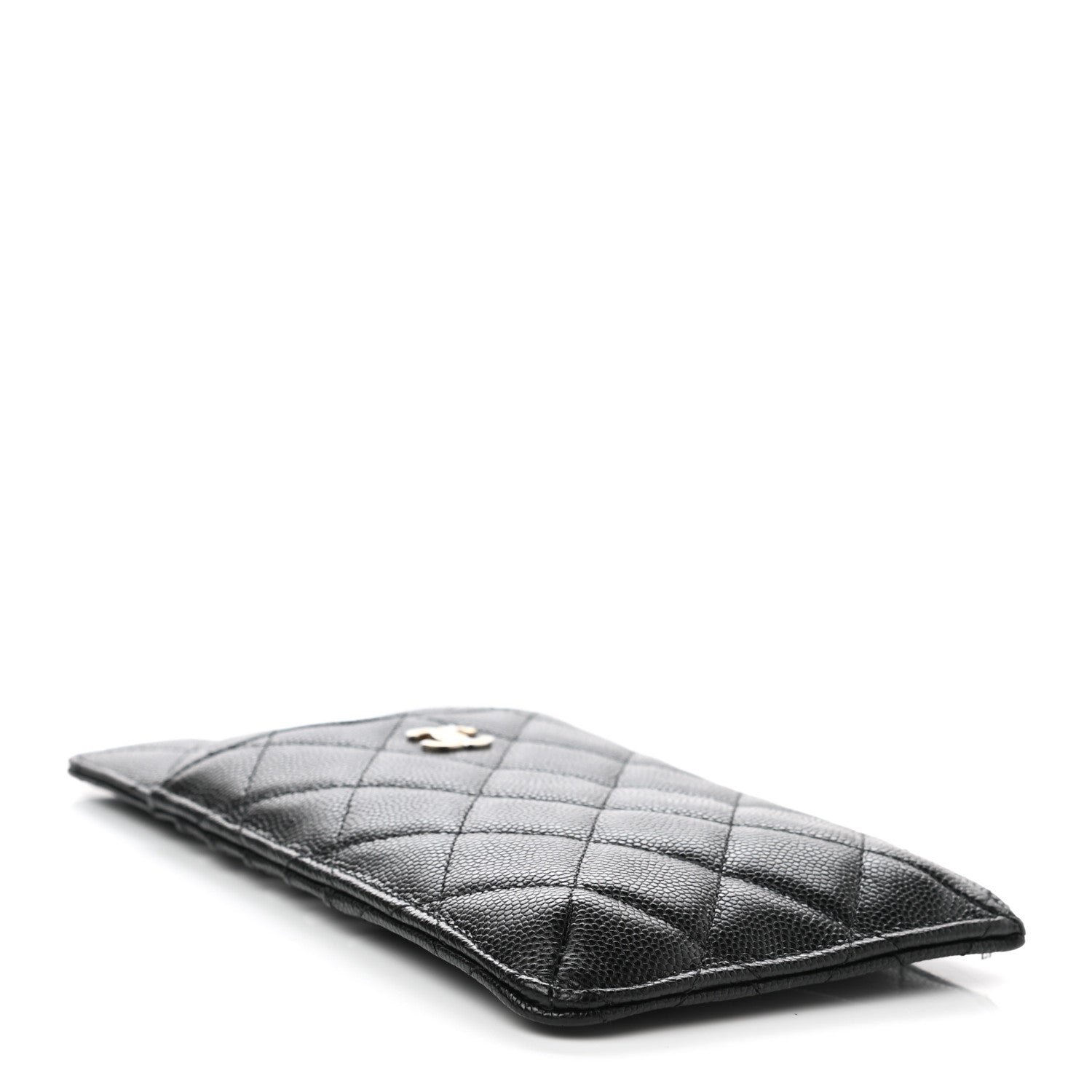 Chanel Caviar Quilted Classic iPhone Pouch Black 4 of 8