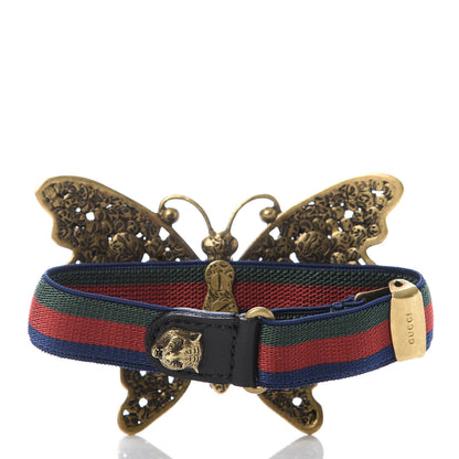 Gucci Web Crystal Butterfly Bracelet Multicolor 4 of 6