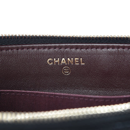 Chanel Caviar Quilted Small Zipped Pouch Black 6 of 11