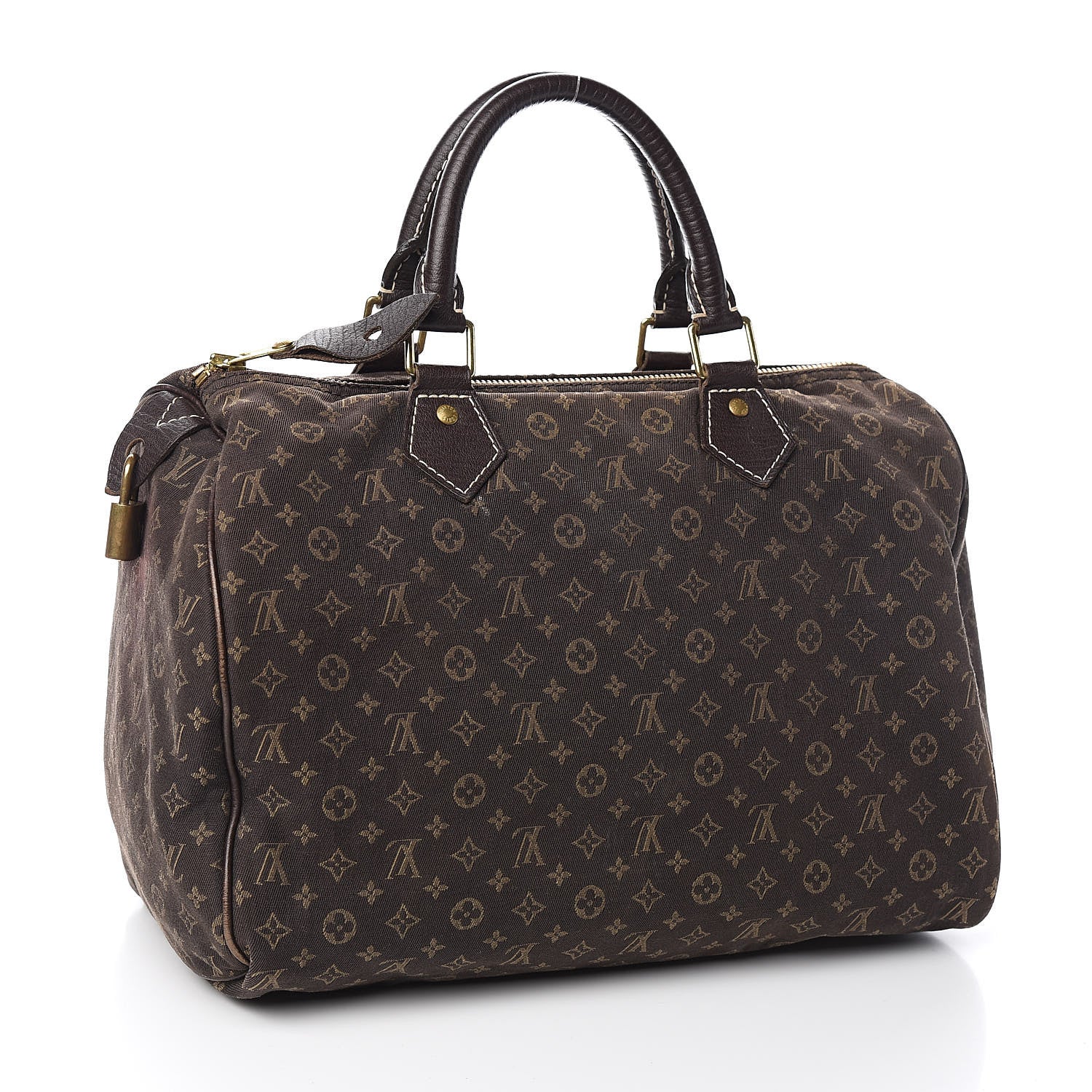 Louis Vuitton Mini Lin Speedy 30 Ebene 3 of 13