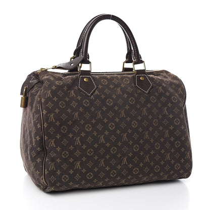 Louis Vuitton Mini Lin Speedy 30 Ebene 3 of 13