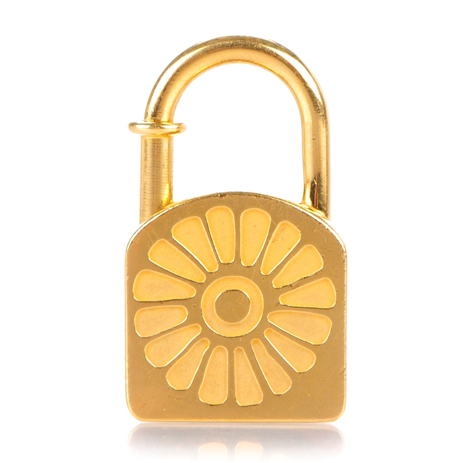 Hermes Gold Plated Soleil Cadena 1 of 3