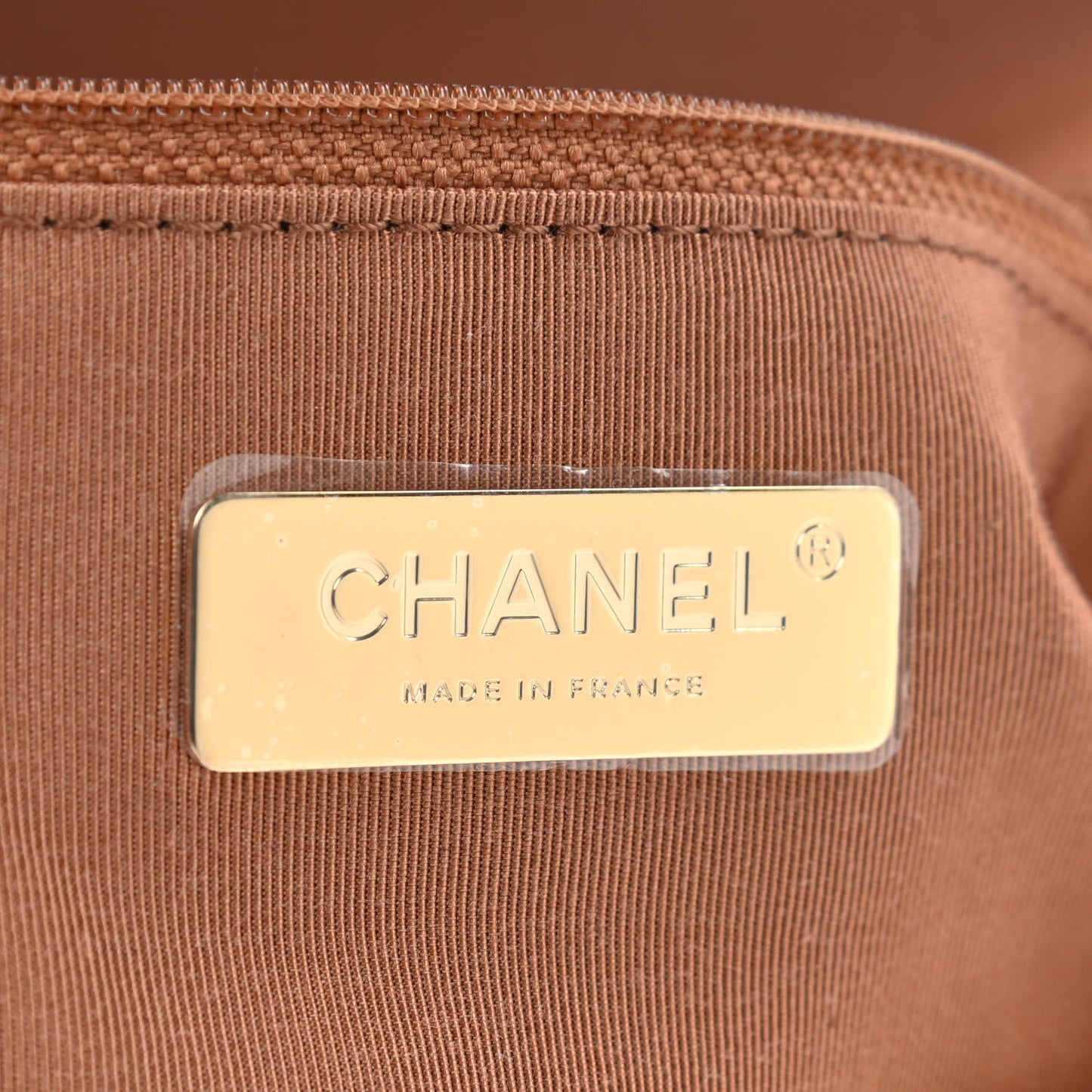 Lambskin Quilted Medium Chanel 19 Flap Brown