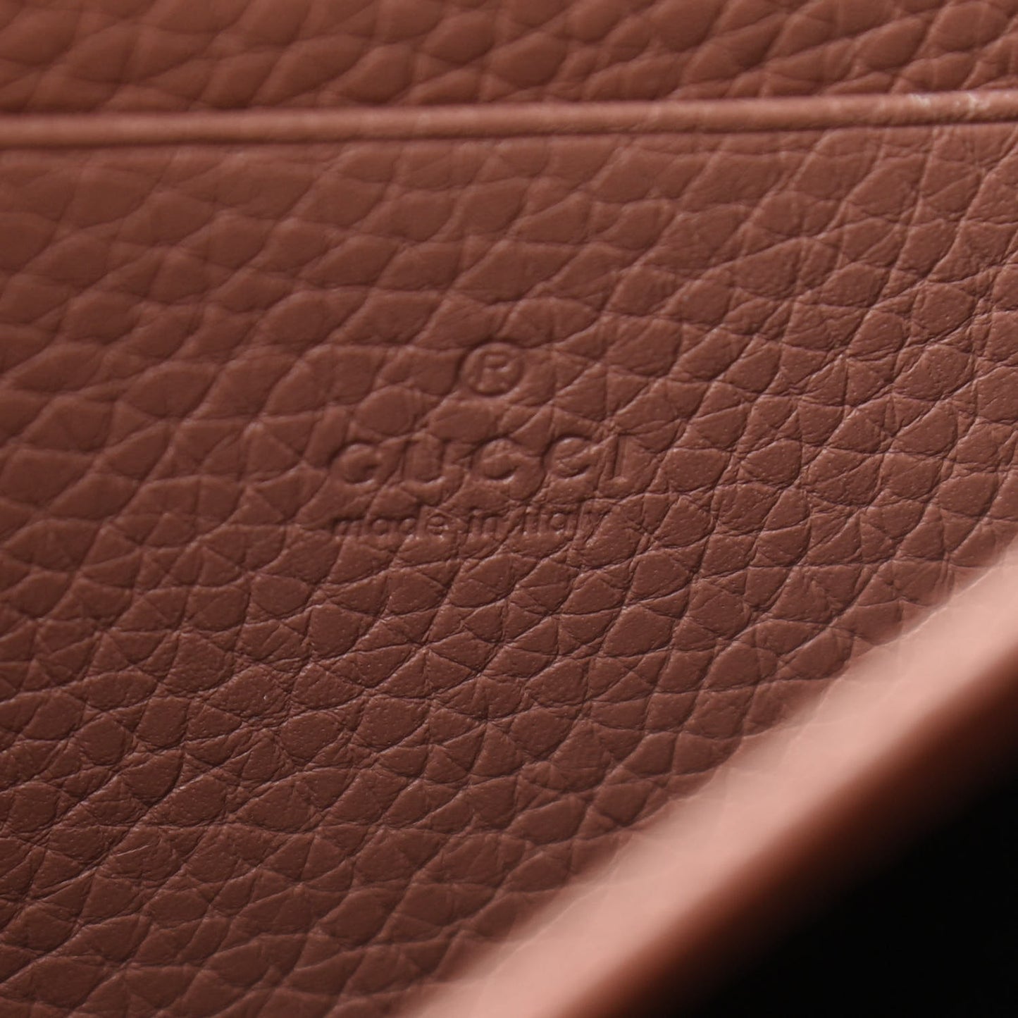 Cellarius Calfskin GG Marmont Chain Wallet Rosy Phard