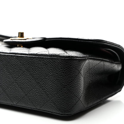 Chanel Caviar Quilted Small Double Flap Black 10 of 10