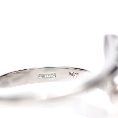 Bulgari 18K White Gold Diamond Divas' Dream Ring 49 4.75 5 of 6