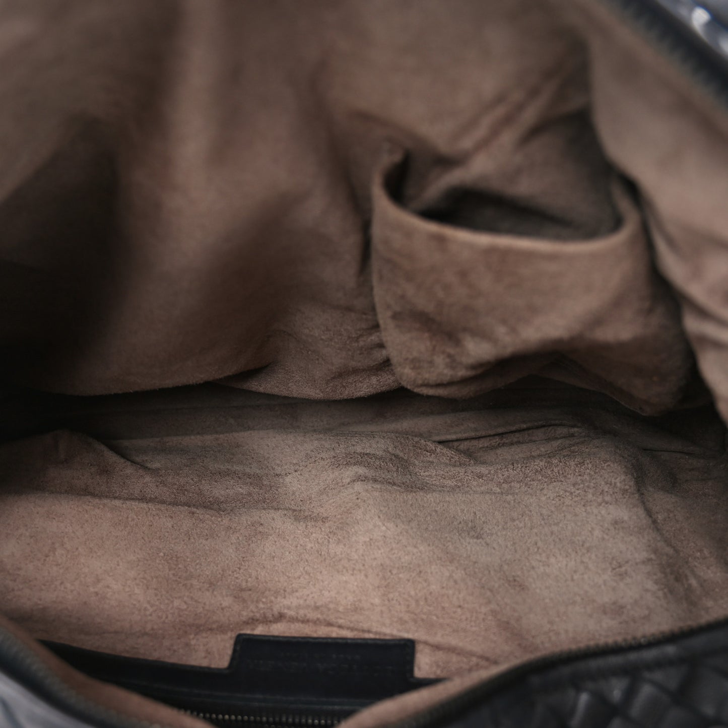 Nappa Intrecciato Montaigne Rings Bag Black