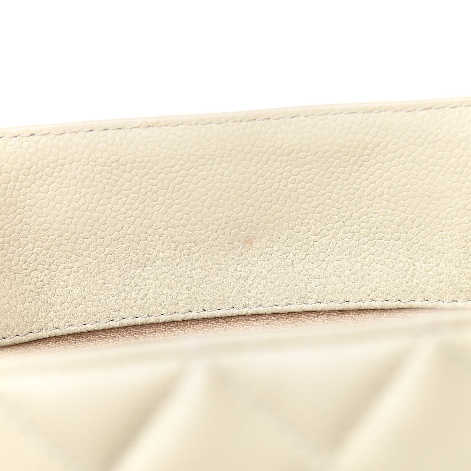 Chanel Caviar Quilted Grand Shopping Tote GST Ecru 6 of 15