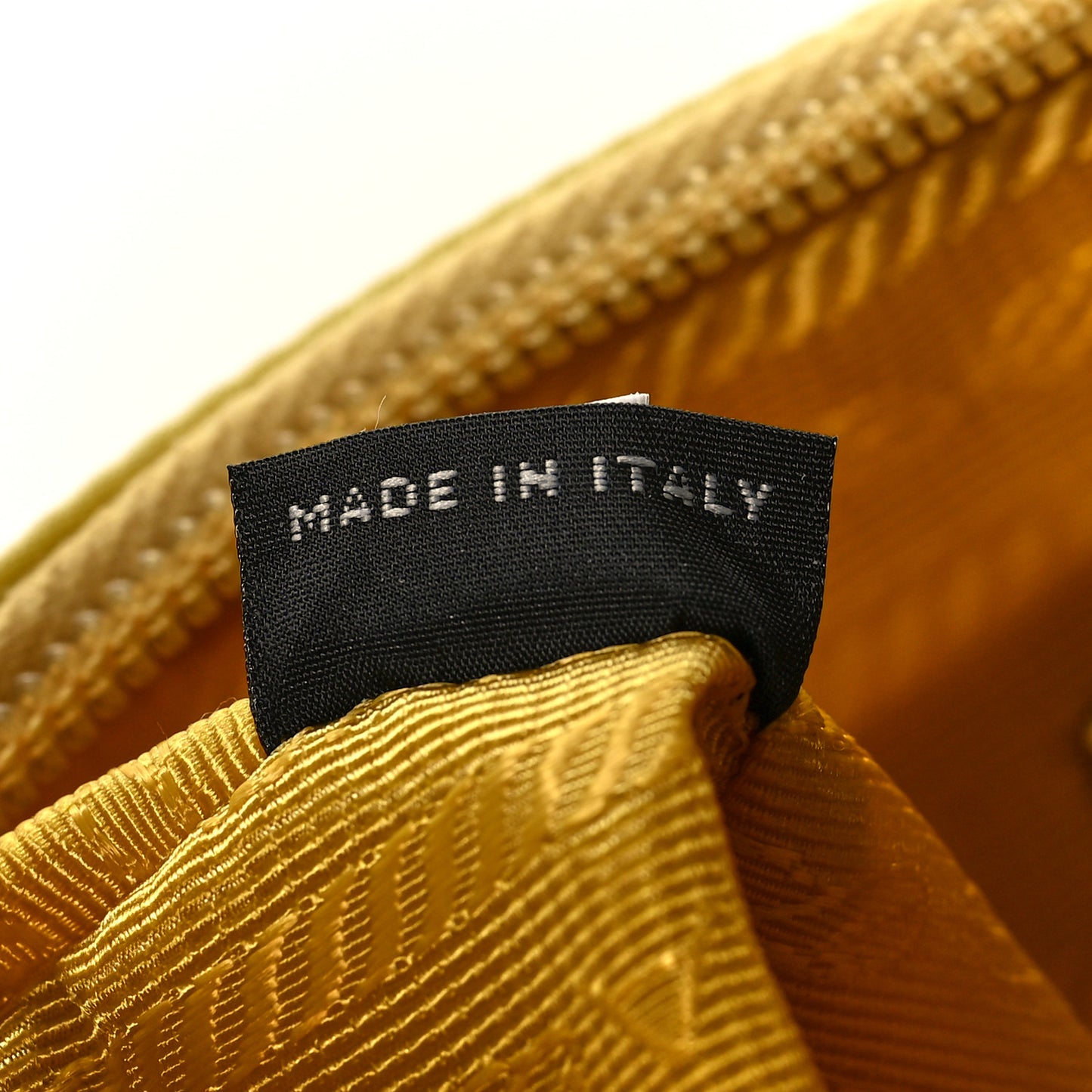 Tessuto Nylon Saffiano Mini Re-Edition 2000 Bag Ananas