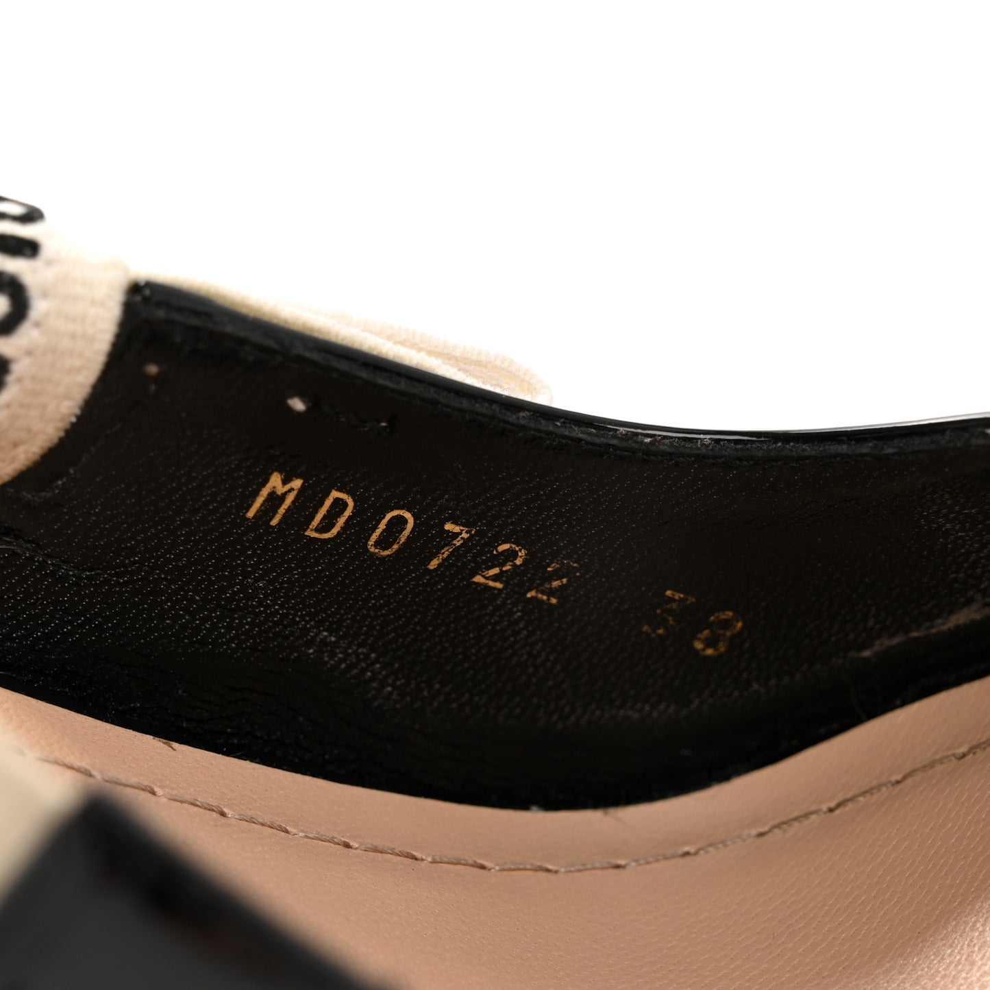 Patent Ribbon J'Adior Slingback 100mm Pumps 38 Black
