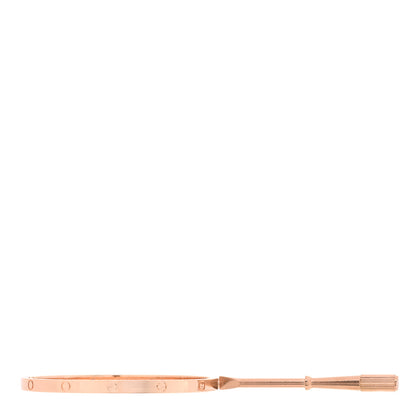 Cartier 18K Pink Gold Small LOVE Bracelet 16 4 of 6