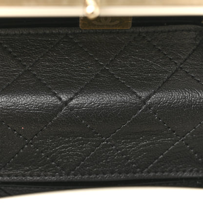 Chanel Resin Crystal Los Angeles Mini Van Minaudiere Black White 5 of 11