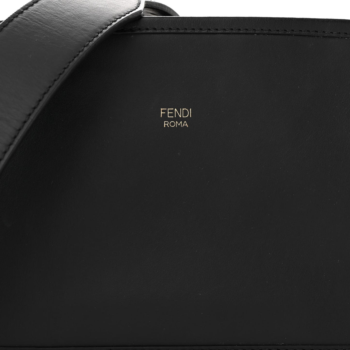 Vitello Century Opaco F is Fendi Camera Case Black