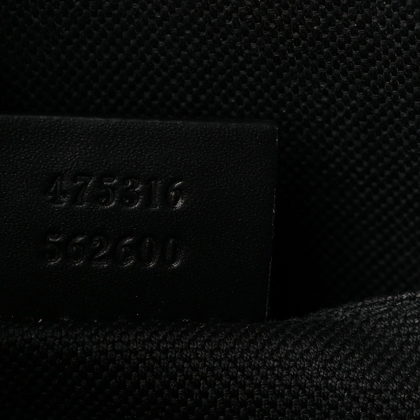 GG Supreme Monogram Selleria Calfskin Web New Web Cosmetic Case Black
