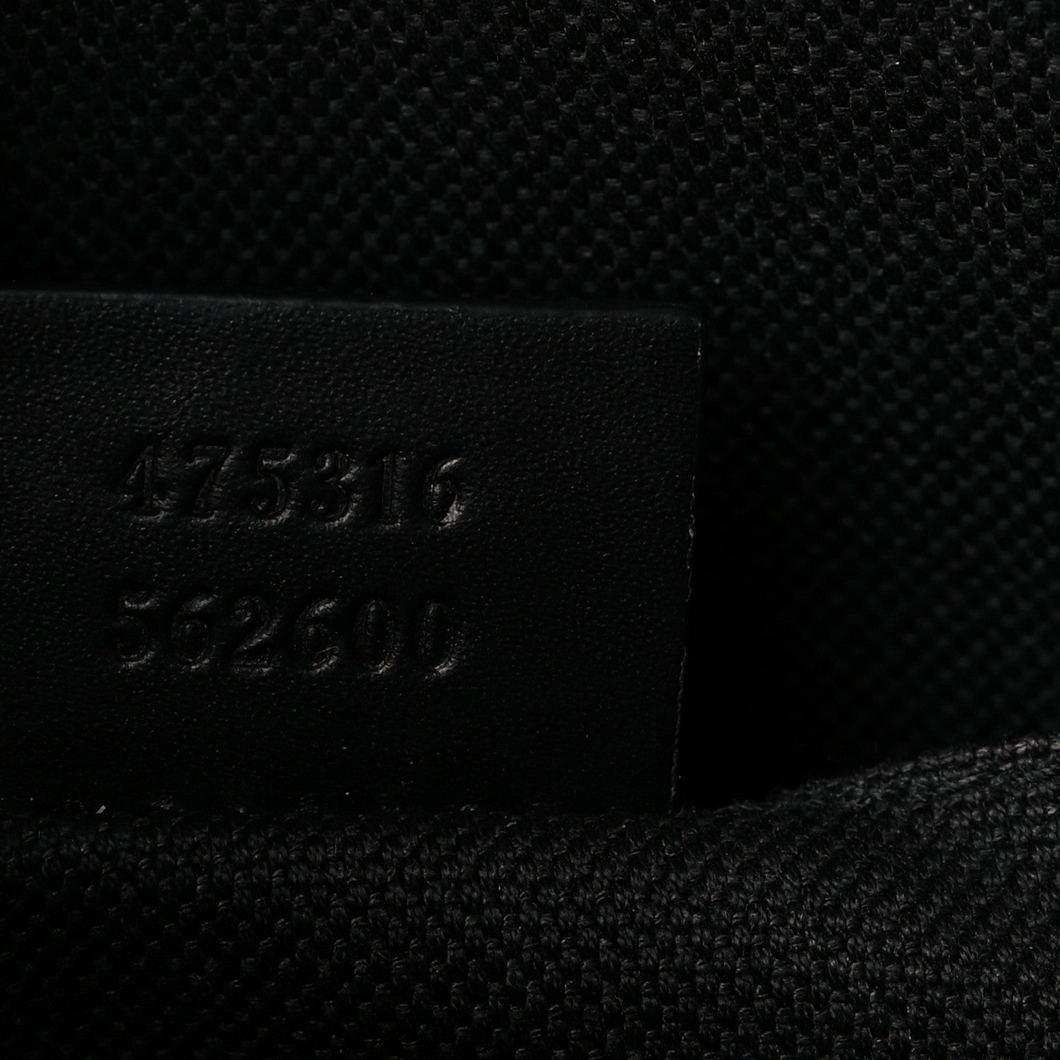 Gucci GG Supreme Monogram Selleria Calfskin Web New Web Cosmetic Case Black 7 of 9