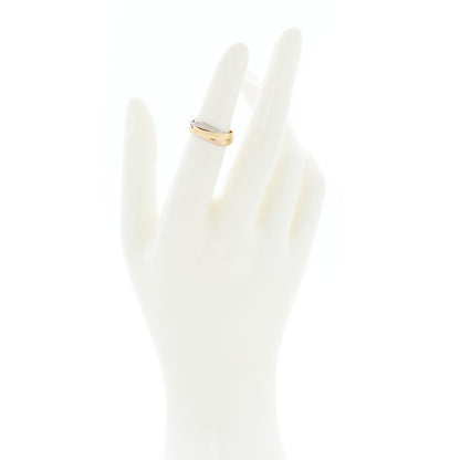 Cartier 18K Pink Yellow White Gold Small Trinity Ring 49 5 2 of 5
