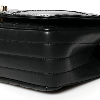 Chanel Calfskin Chevron Quilted Mini Statement Flap Black 10 of 10