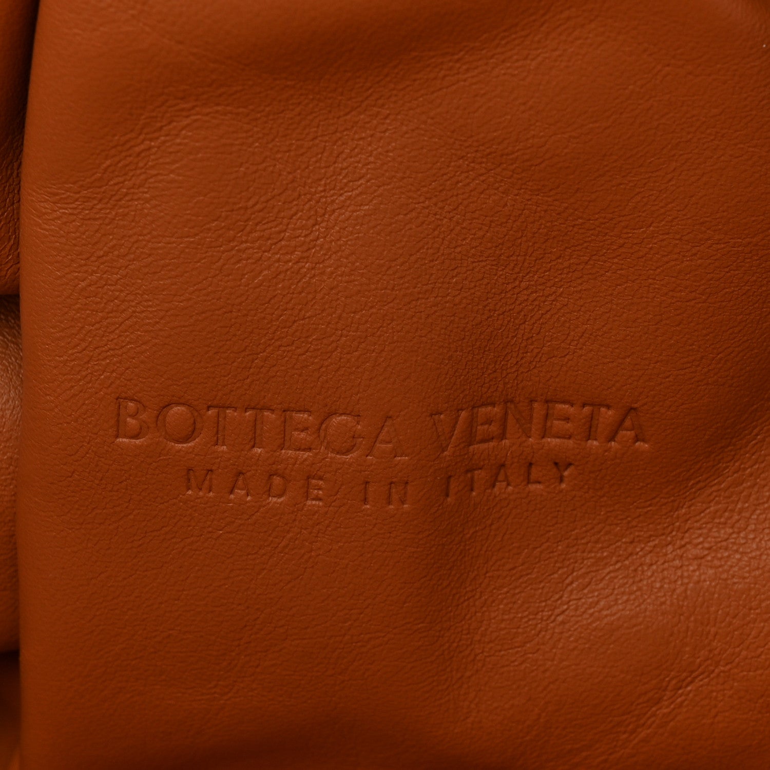 Bottega Veneta Smooth Butter Calf The Pouch Oversized Clutch Clay