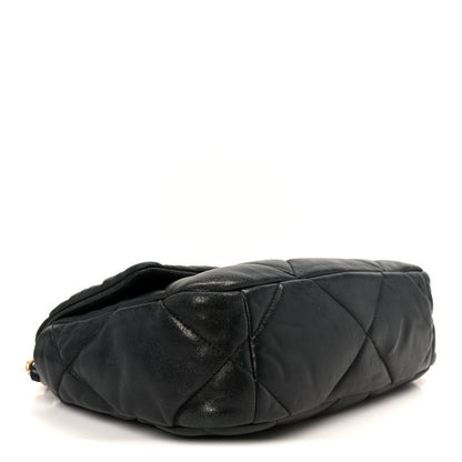 Chanel Lambskin Quilted Medium Chanel 19 Flap Black 4 of 10