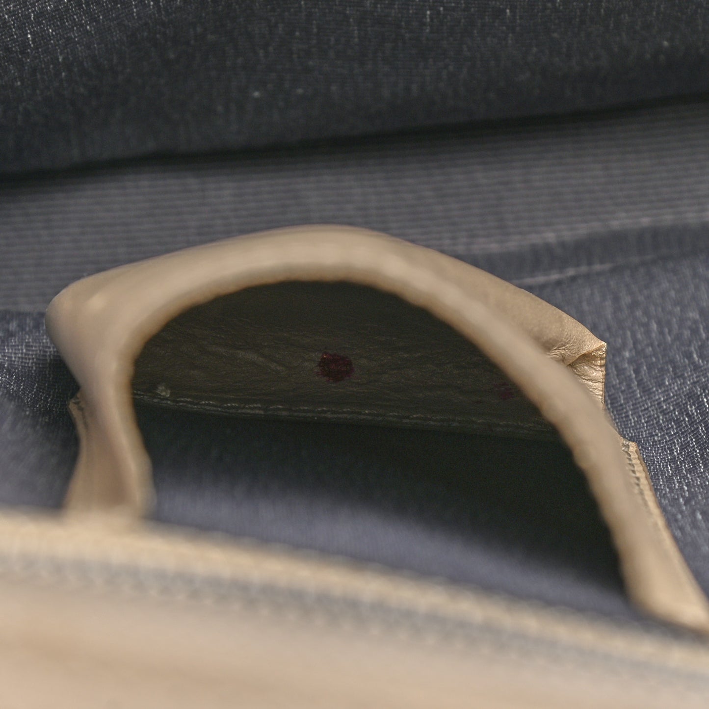 Calfskin Zip Around Briefcase Beige