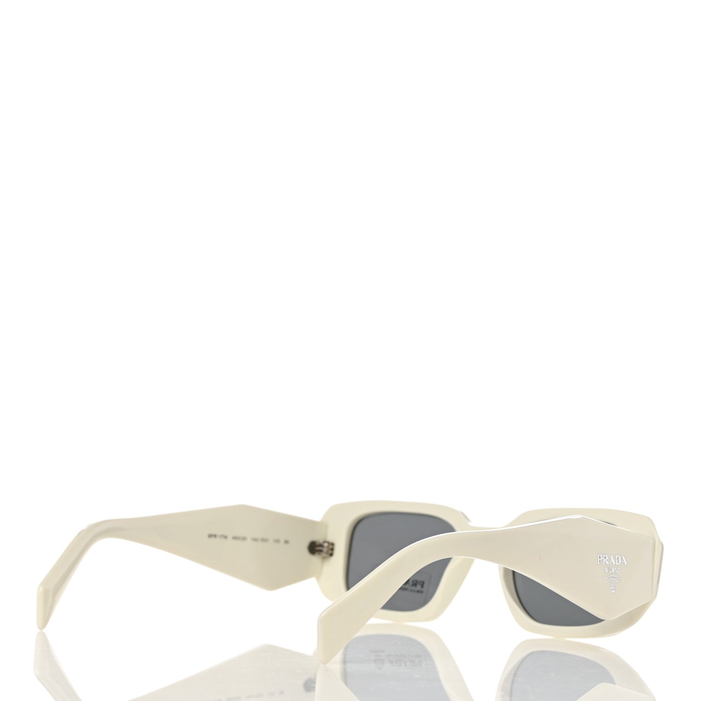 Acetate Symbole Sunglasses SPR 17W White