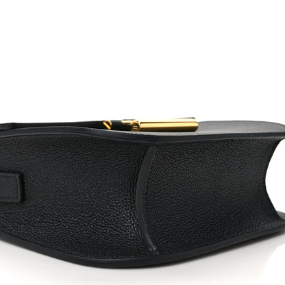 Tom Ford Grained Calfskin Mini T Clasp Tara Crossbody Bag Black 8 of 12