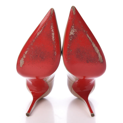 Christian Louboutin Patent So Kate 120 Pumps 41 Nude 7 of 9
