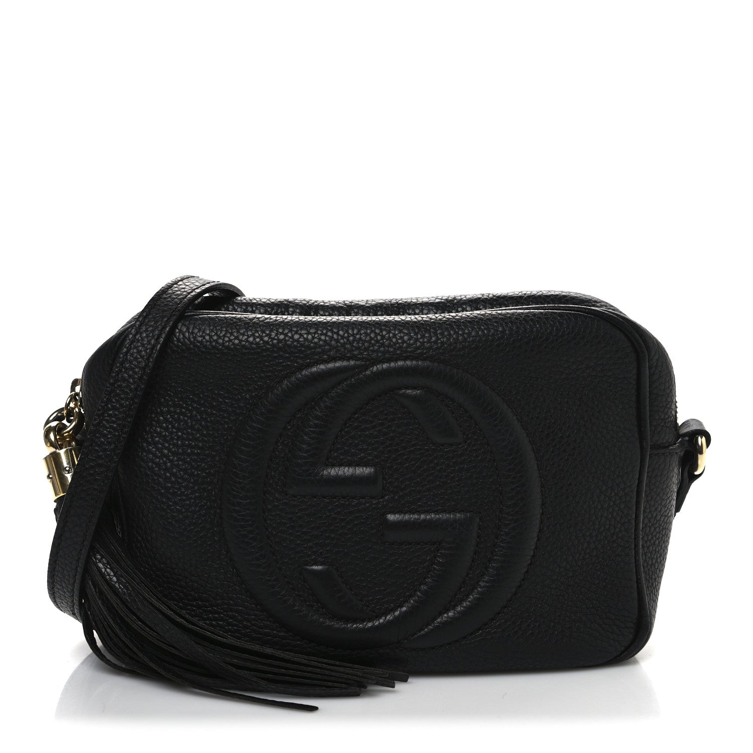Gucci Pebbled Calfskin Small Soho Disco Bag Black 1 of 10