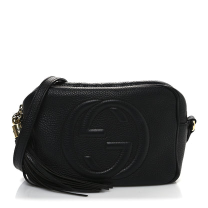 Gucci Pebbled Calfskin Small Soho Disco Bag Black 1 of 10