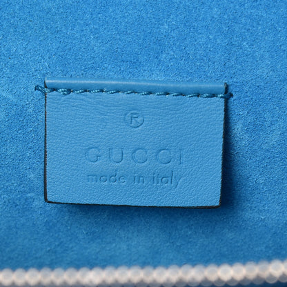 Gucci GG Supreme Monogram Small Dionysus Shoulder Bag Bright Turquoise 6 of 11