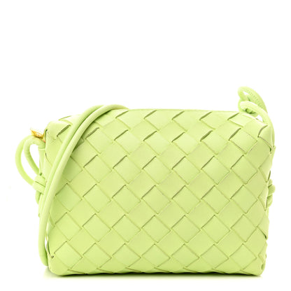 Bottega Veneta Nappa Intrecciato Mini Loop Camera Bag Fennel 1 of 9