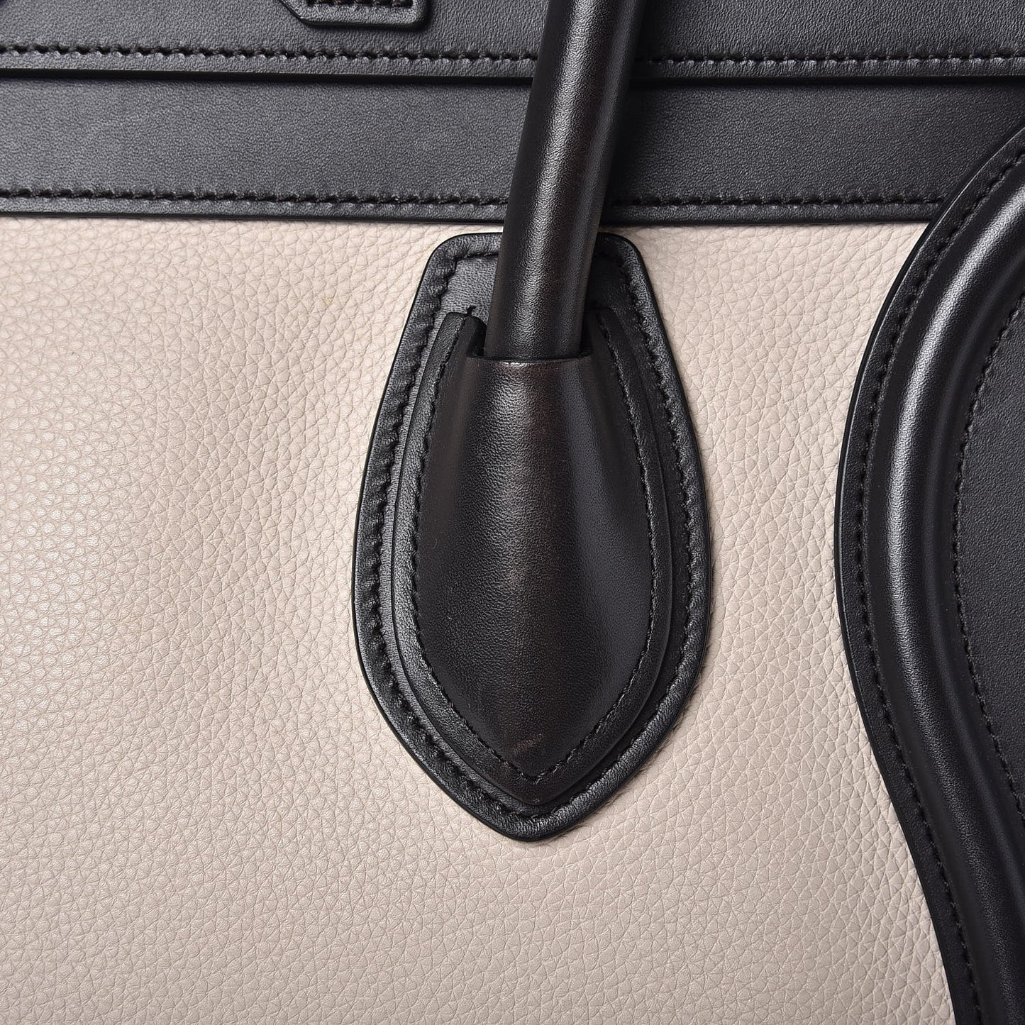 Baby Grained Calfskin Nubuck Mini Luggage Daffodil