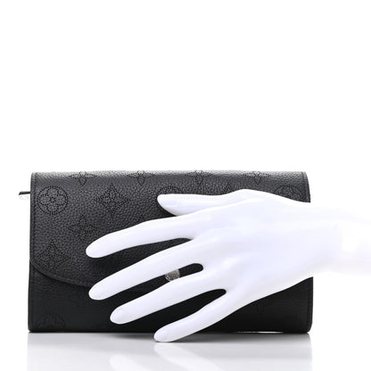 Louis Vuitton Mahina Iris Wallet NM Black 2 of 9